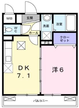 アーバンヒルズ　Vの物件間取画像